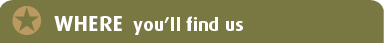 Where you'll find us